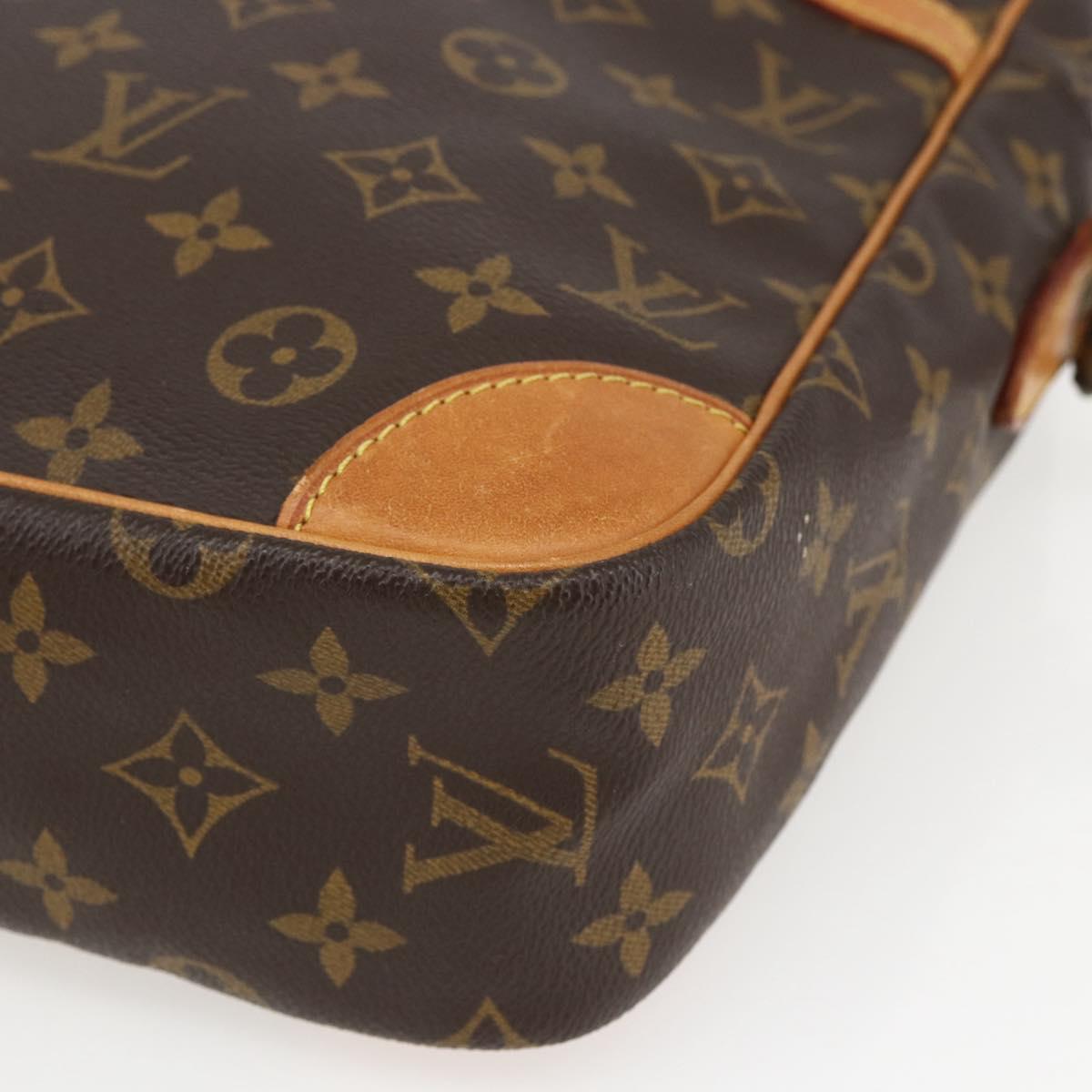 LOUIS VUITTON Monogram Danube GM Shoulder Bag M45262 LV Auth ka705