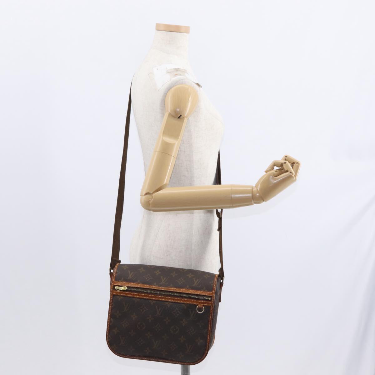 LOUIS VUITTON Monogram Messenger Bosphore PM Shoulder Bag M40106 LV Auth ka707