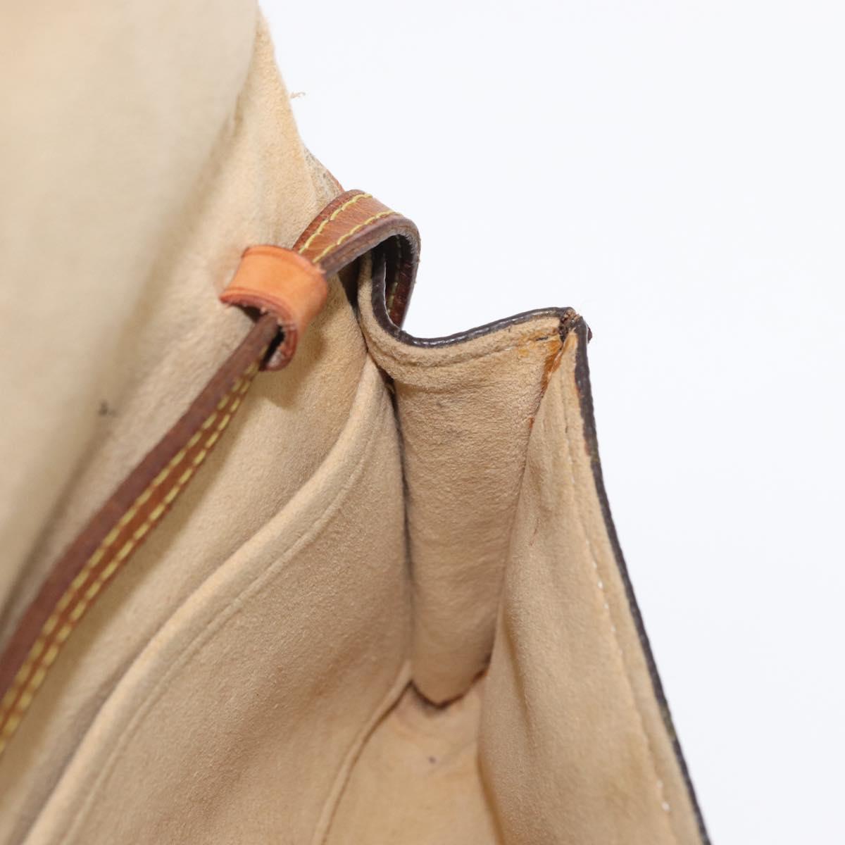 LOUIS VUITTON Monogram Pochette Twin GM Shoulder Bag M51852 LV Auth ka709