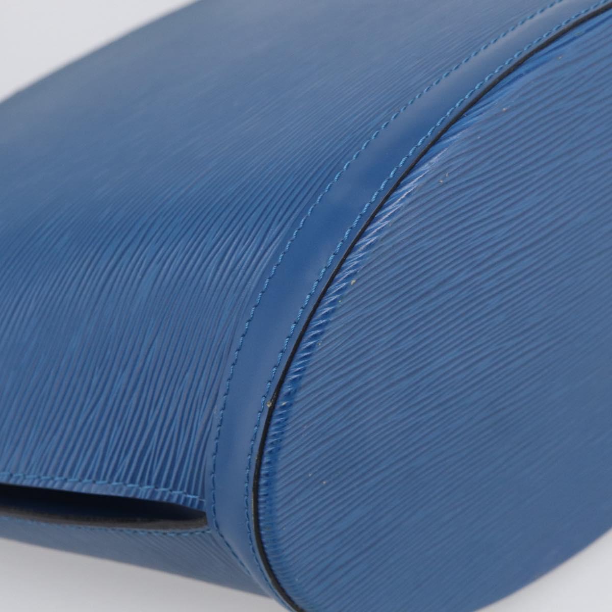 LOUIS VUITTON Epi Saint Jacques Shopping Shoulder Bag Blue M52275 LV Auth ka7138