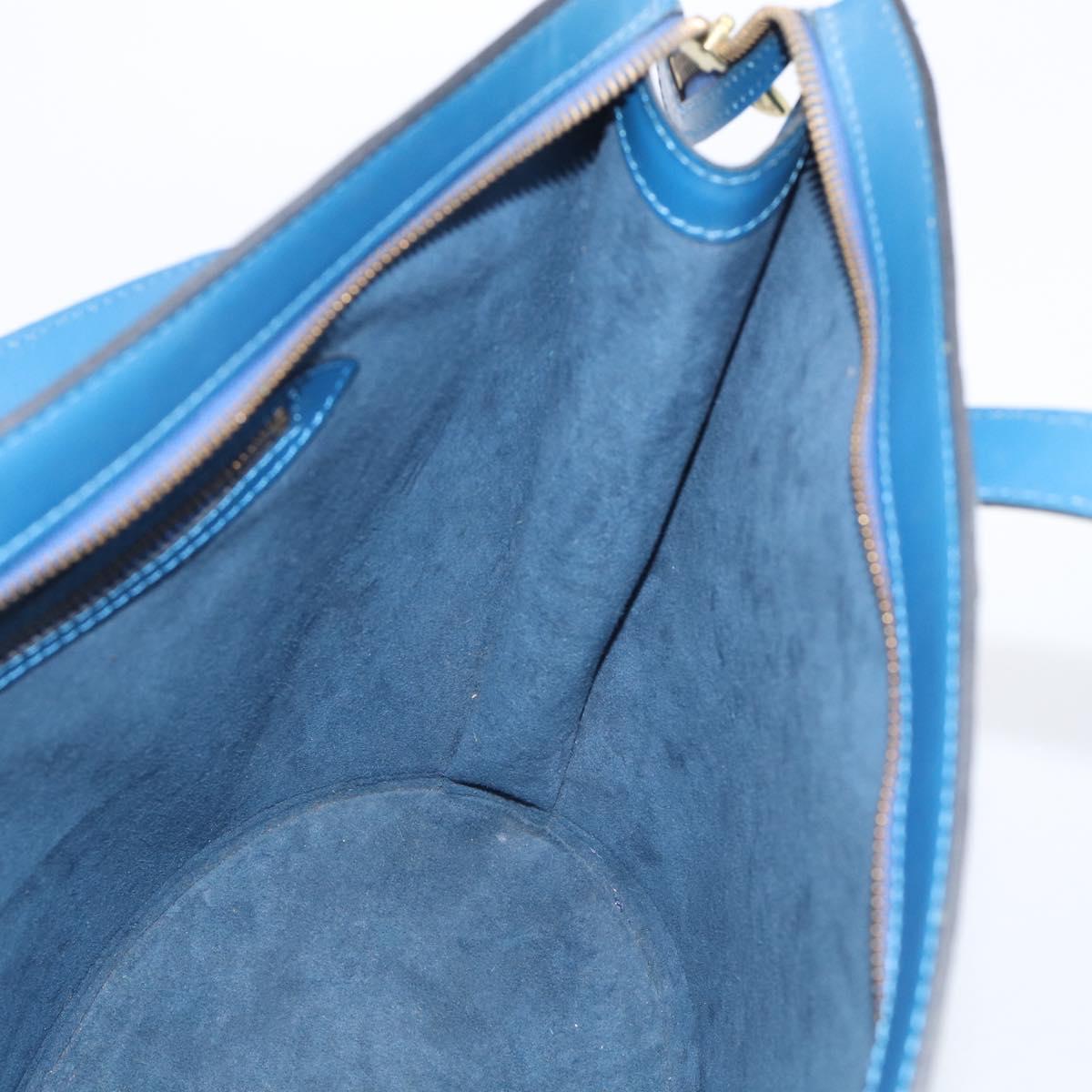 LOUIS VUITTON Epi Saint Jacques Shopping Shoulder Bag Blue M52275 LV Auth ka7138