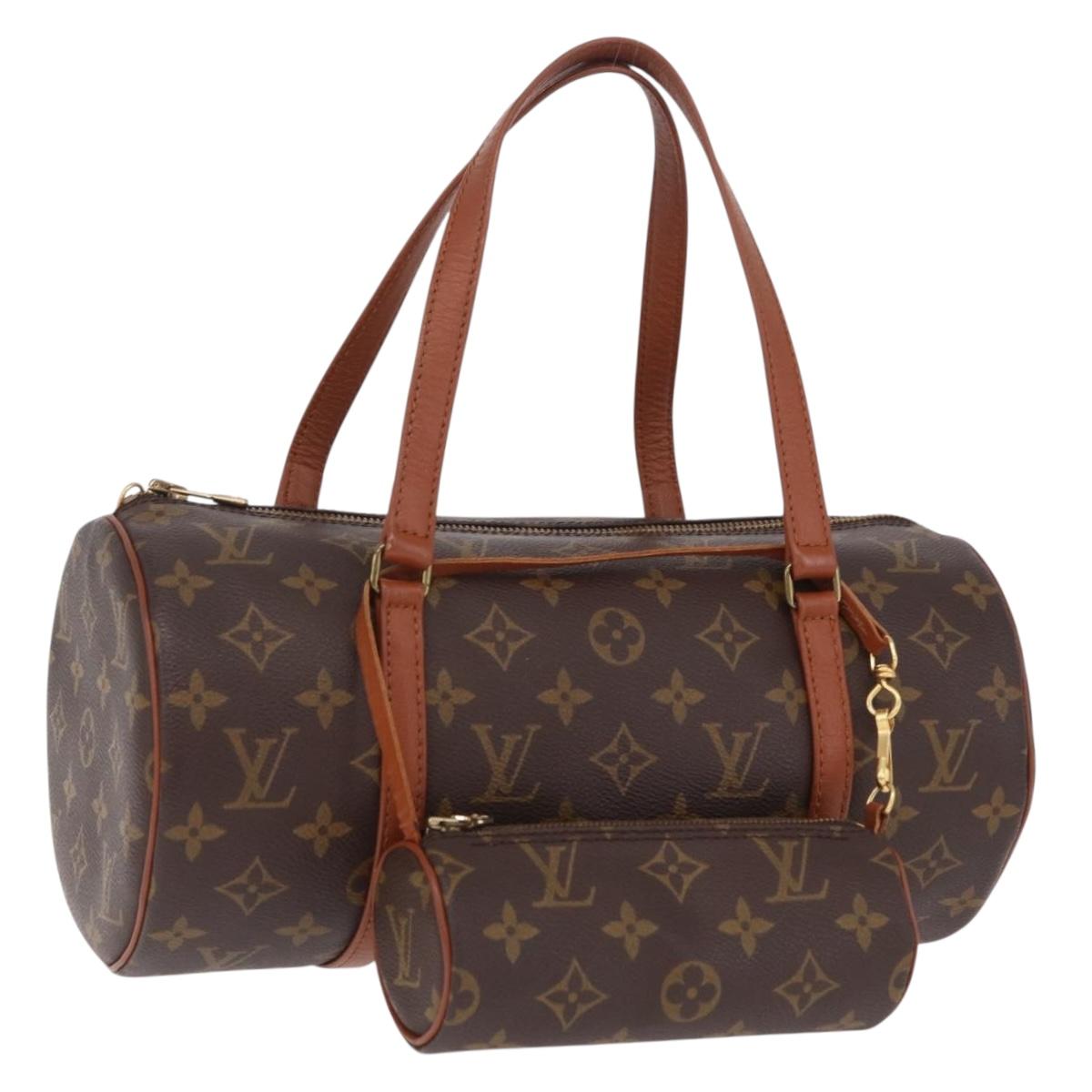 LOUIS VUITTON Monogram Papillon 30 Hand Bag M51365 LV Auth ka7139V