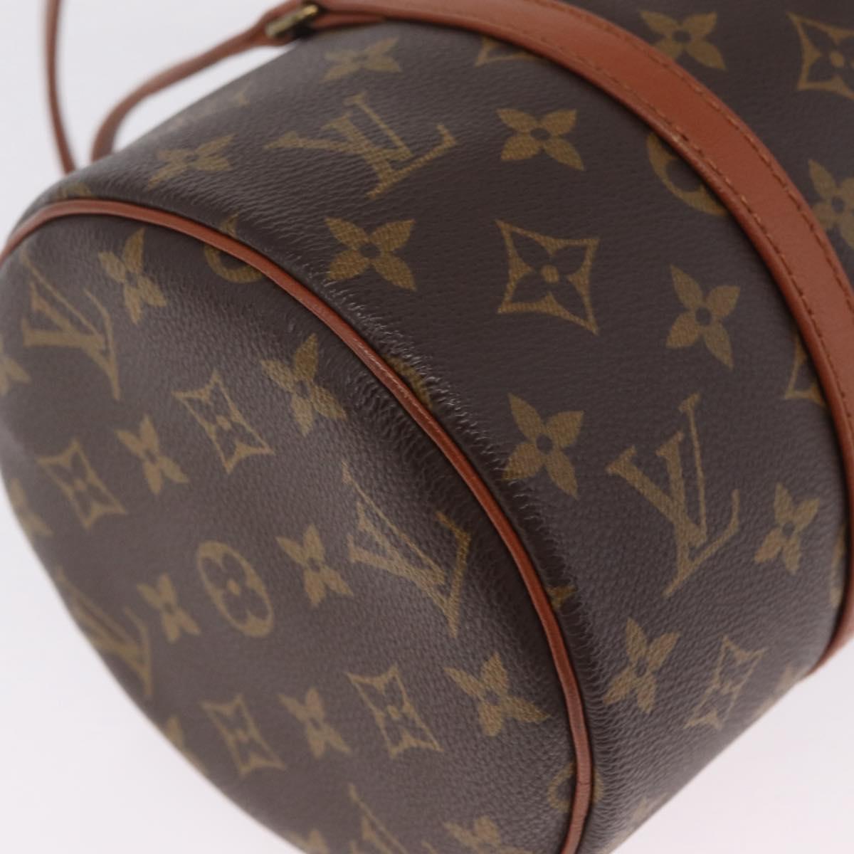 LOUIS VUITTON Monogram Papillon 30 Hand Bag M51365 LV Auth ka7139V