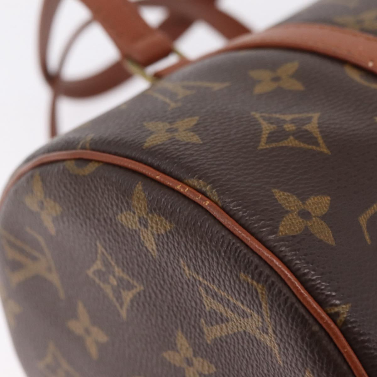 LOUIS VUITTON Monogram Papillon 30 Hand Bag M51365 LV Auth ka7139V