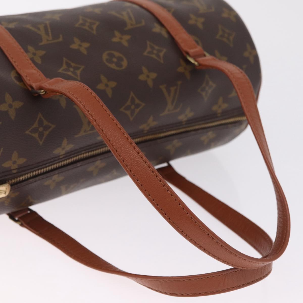 LOUIS VUITTON Monogram Papillon 30 Hand Bag M51365 LV Auth ka7139V