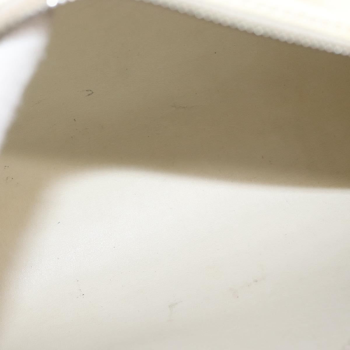 LOUIS VUITTON Monogram Vernis Bedford Hand Bag Perle M91006 LV Auth ka714