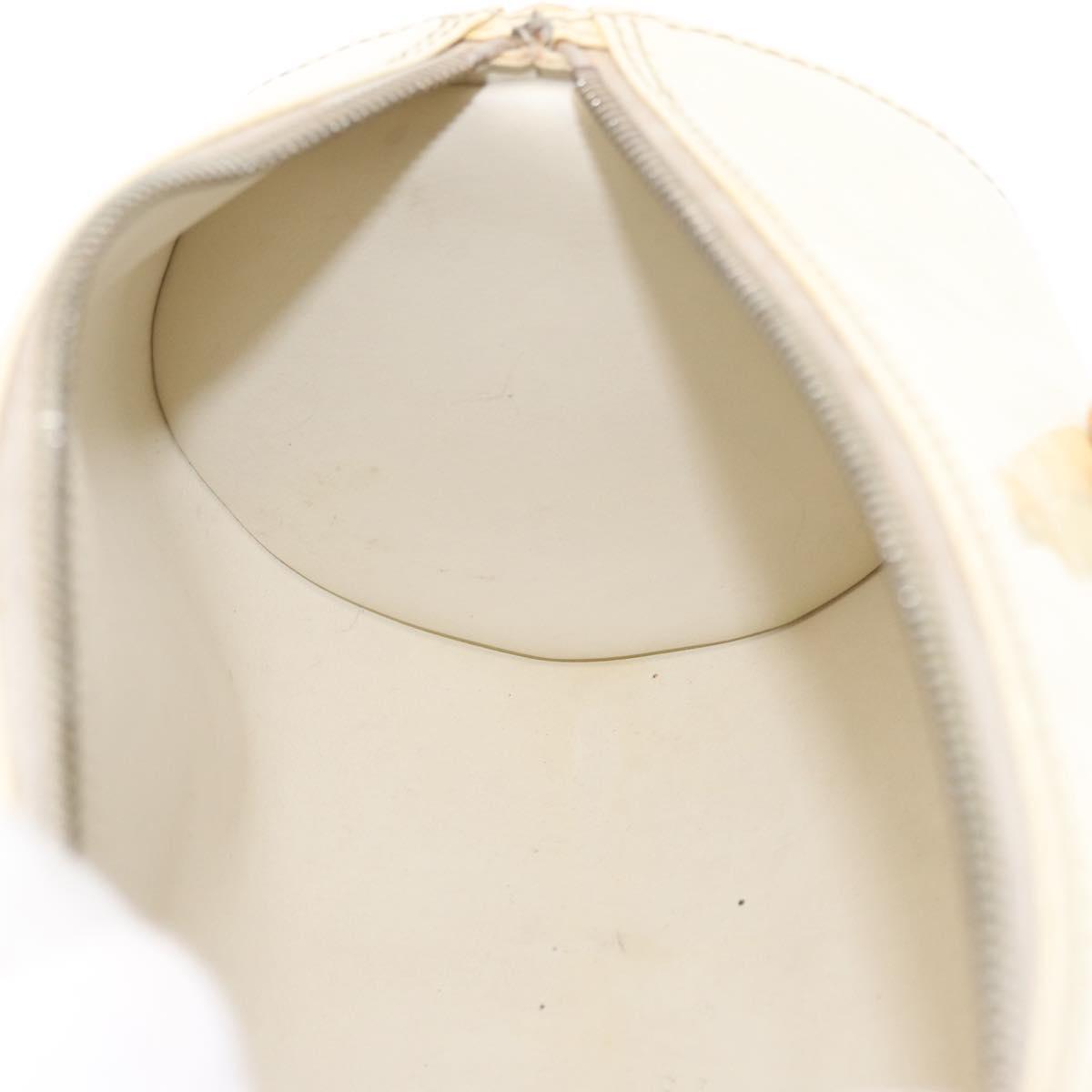 LOUIS VUITTON Monogram Vernis Bedford Hand Bag Perle M91006 LV Auth ka714