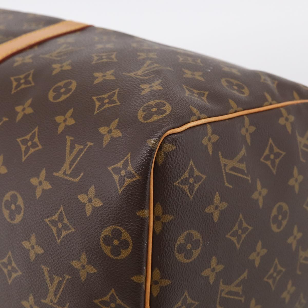 LOUIS VUITTON Monogram Keepall 50 Boston Bag M41426 LV Auth ka7141A