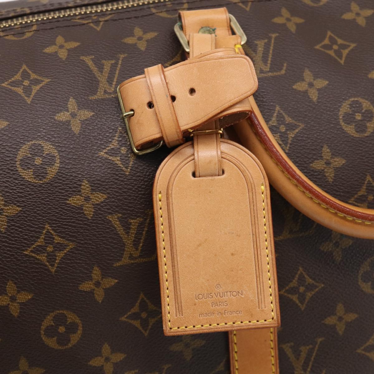 LOUIS VUITTON Monogram Keepall 50 Boston Bag M41426 LV Auth ka7141A