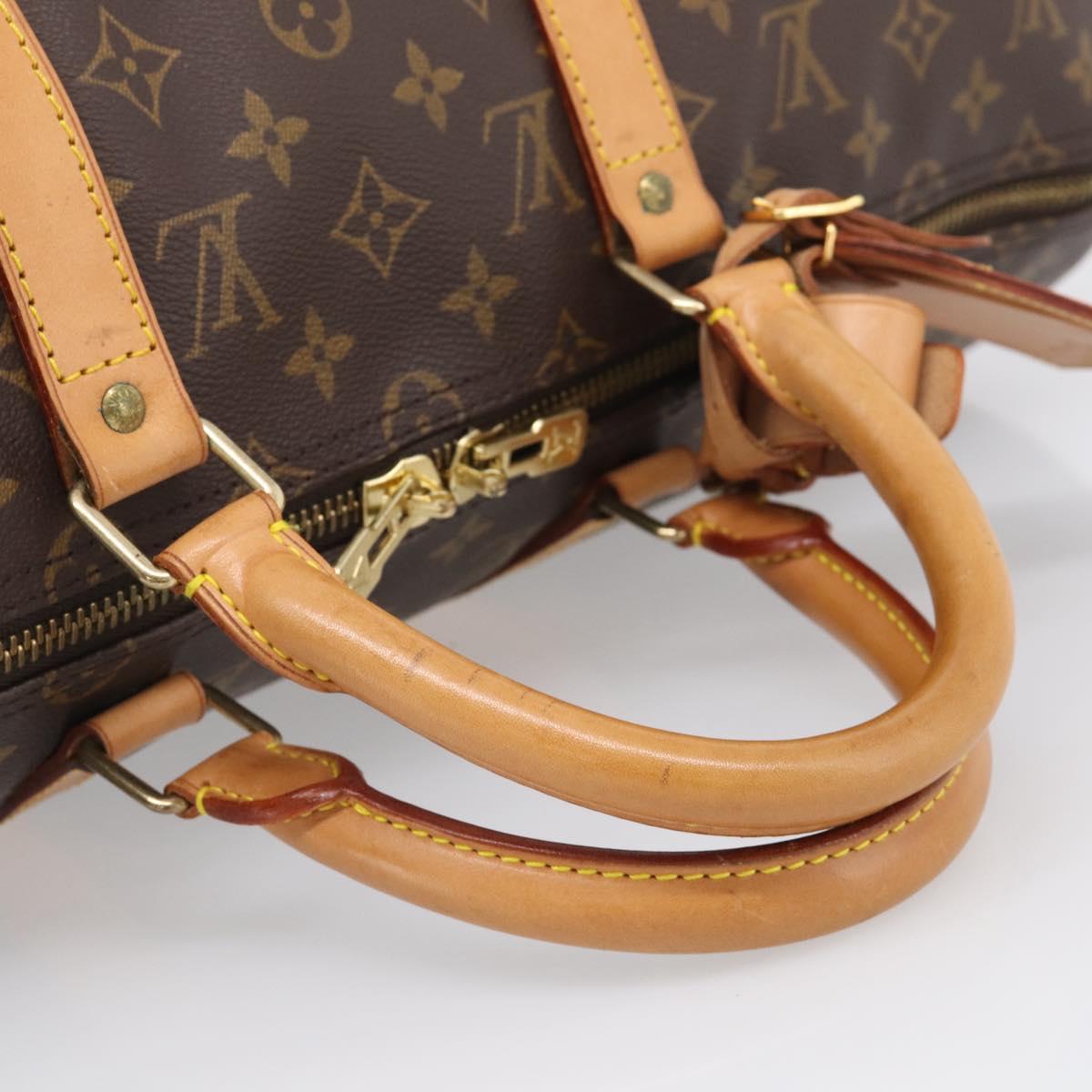 LOUIS VUITTON Monogram Keepall 50 Boston Bag M41426 LV Auth ka7141A
