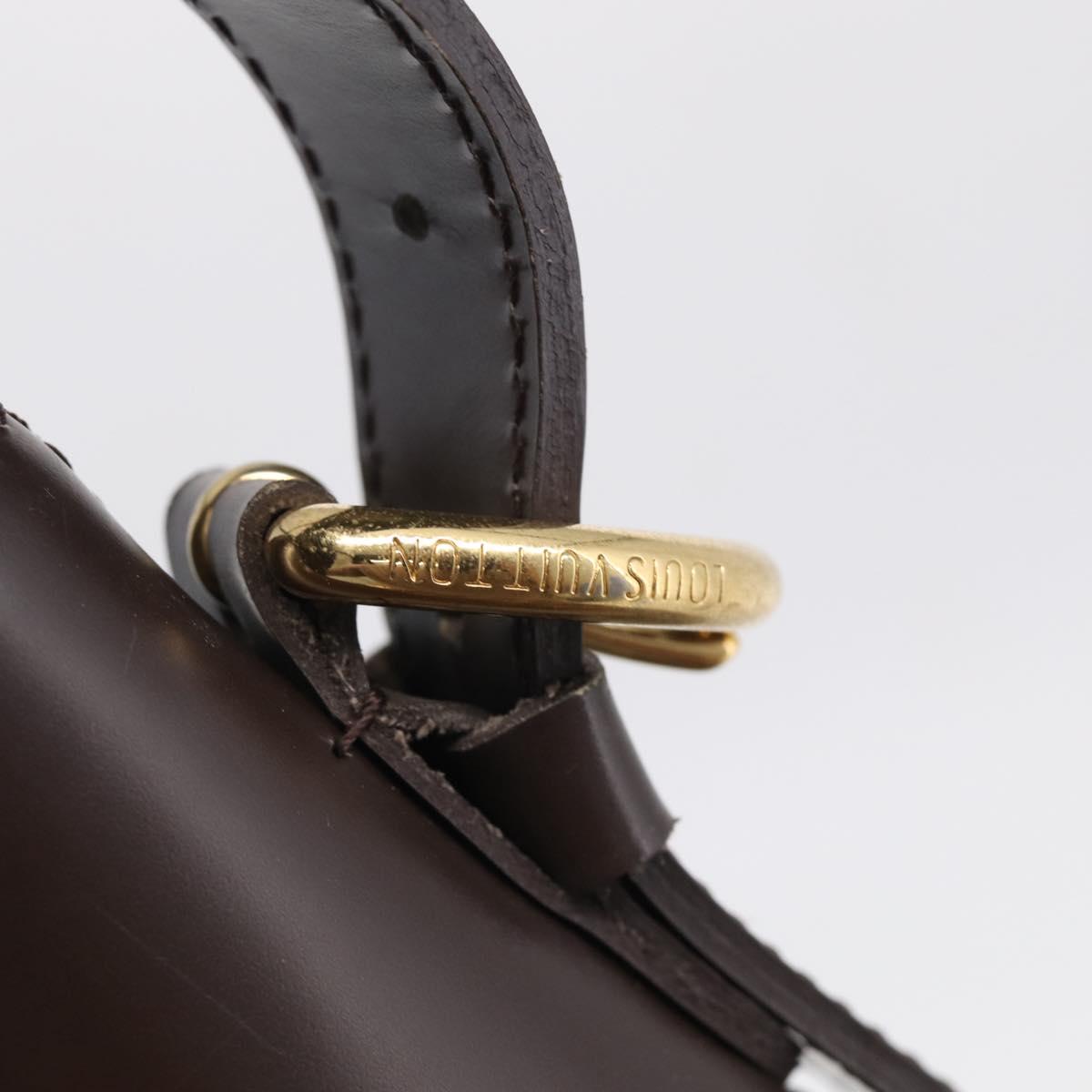 LOUIS VUITTON Damier Ebene Sistina MM Shoulder Bag N41541 LV Auth ka7149