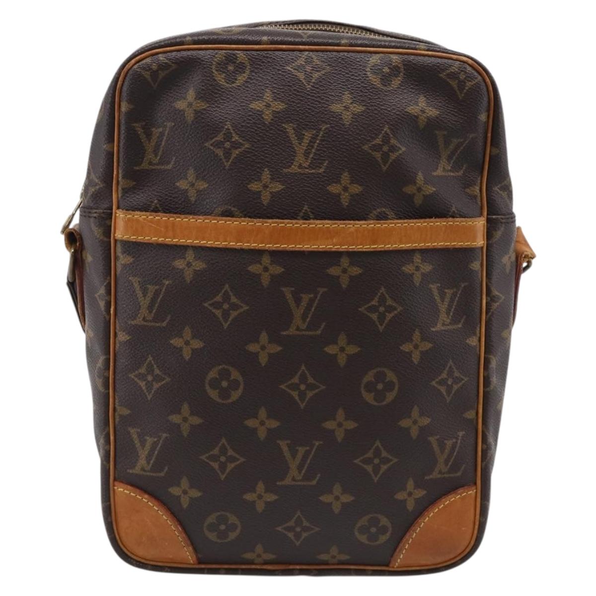 LOUIS VUITTON Monogram DanubeMM Shoulder Bag M45264 LV Auth ka7159