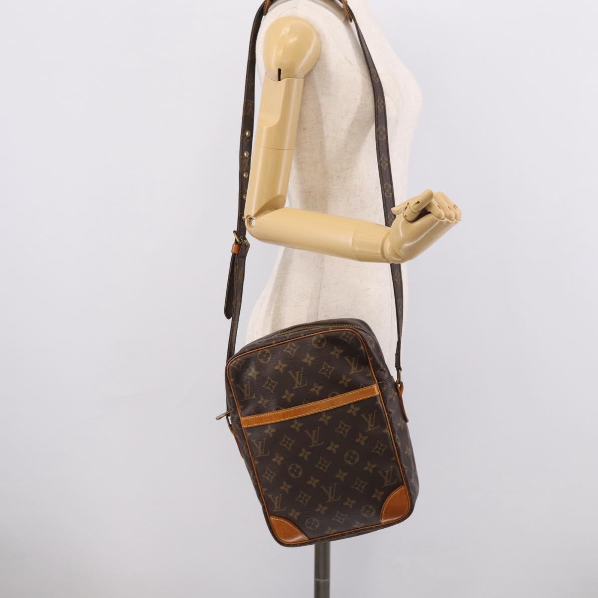 LOUIS VUITTON Monogram DanubeMM Shoulder Bag M45264 LV Auth ka7159