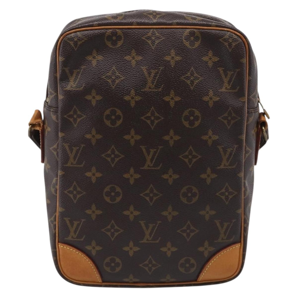 LOUIS VUITTON Monogram DanubeMM Shoulder Bag M45264 LV Auth ka7159