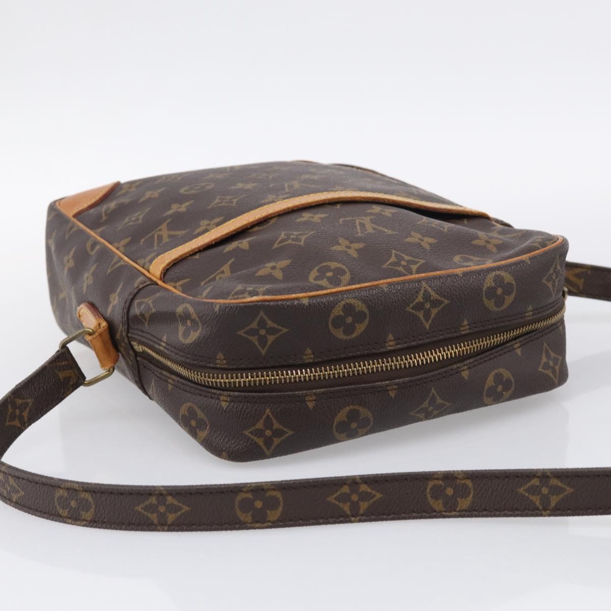 LOUIS VUITTON Monogram DanubeMM Shoulder Bag M45264 LV Auth ka7159