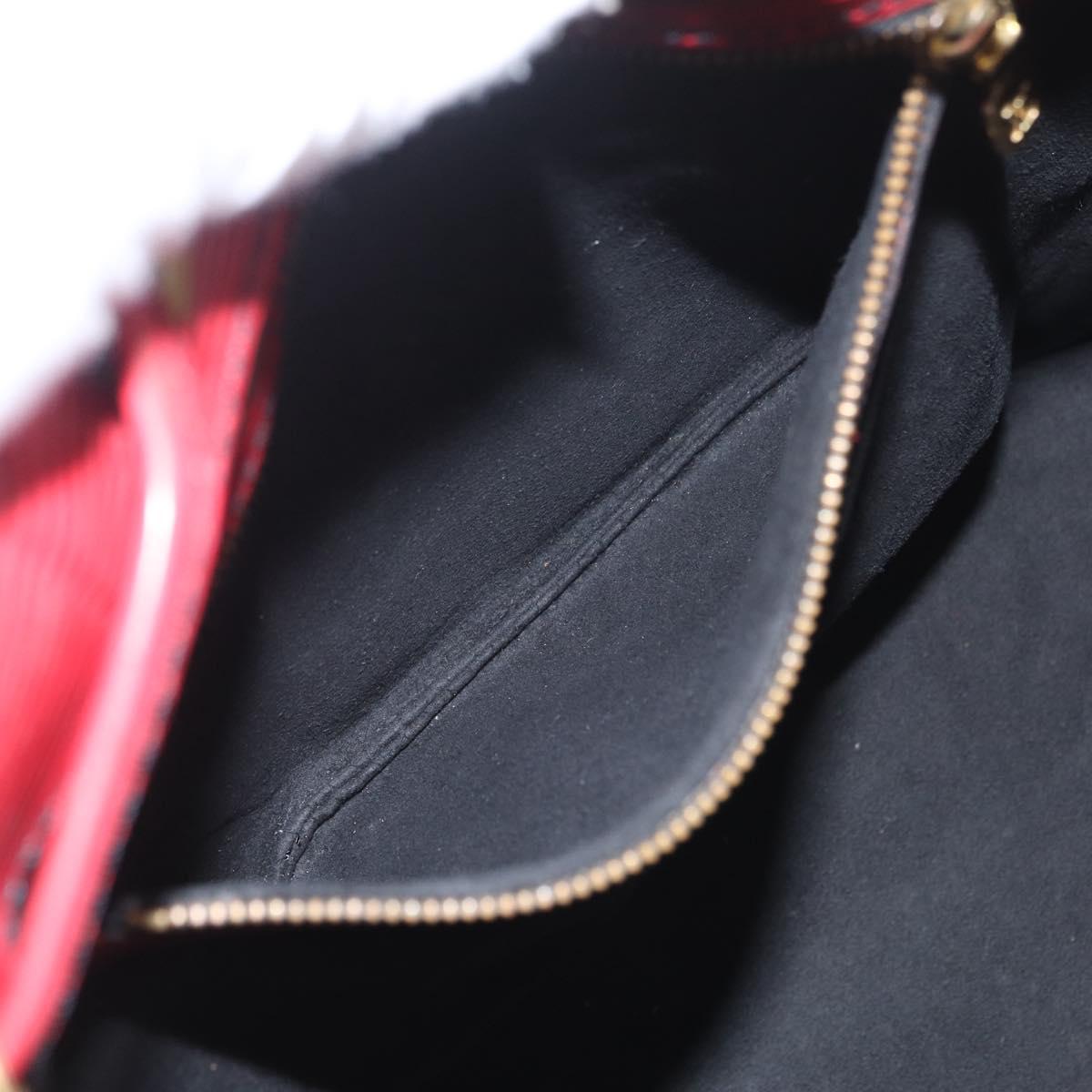 LOUIS VUITTON Epi Petit Noe Shoulder Bag Red M44107 LV Auth ka7175