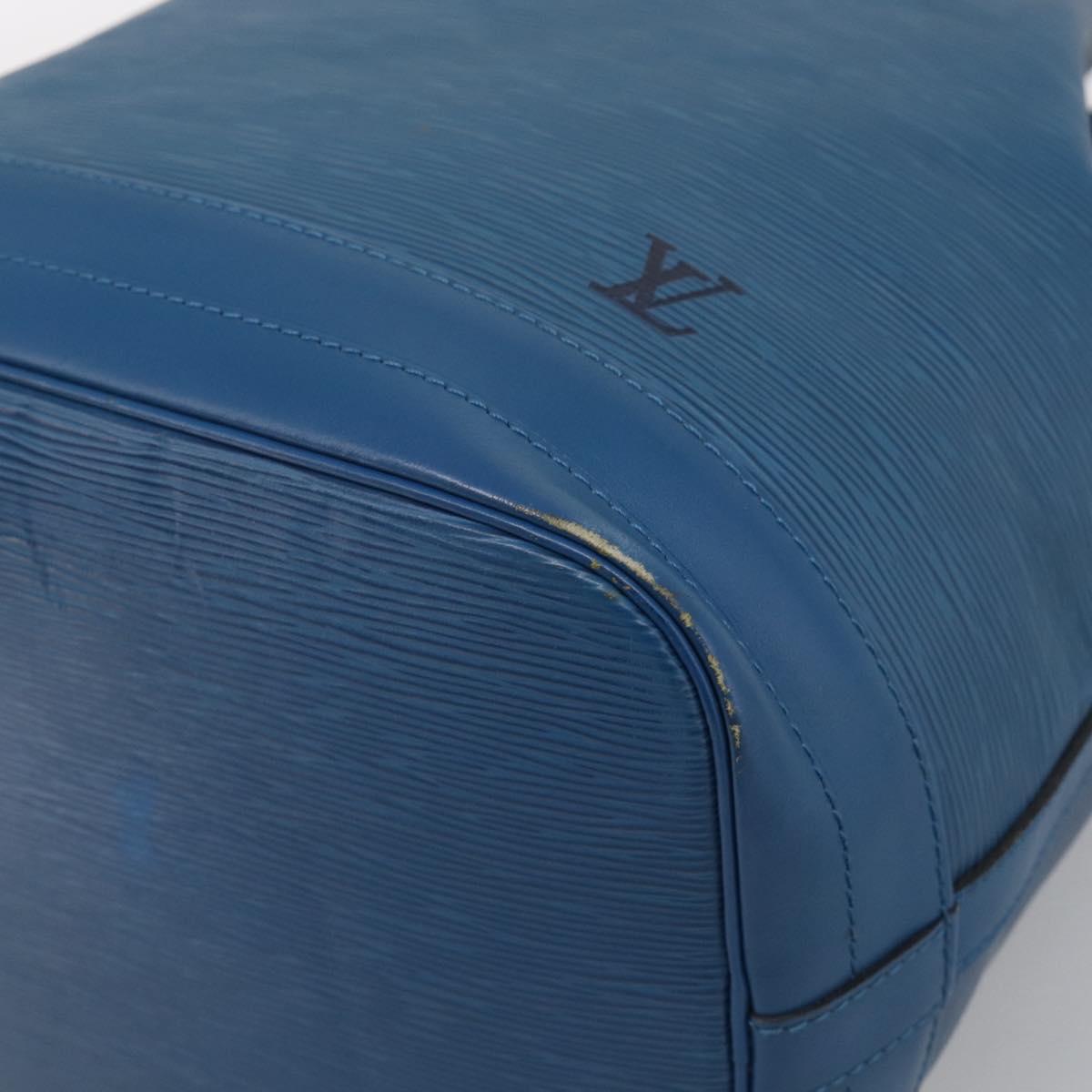 LOUIS VUITTON Epi Noe Shoulder Bag Blue M44005 LV Auth ka7176