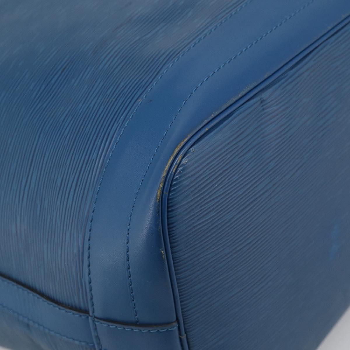 LOUIS VUITTON Epi Noe Shoulder Bag Blue M44005 LV Auth ka7176