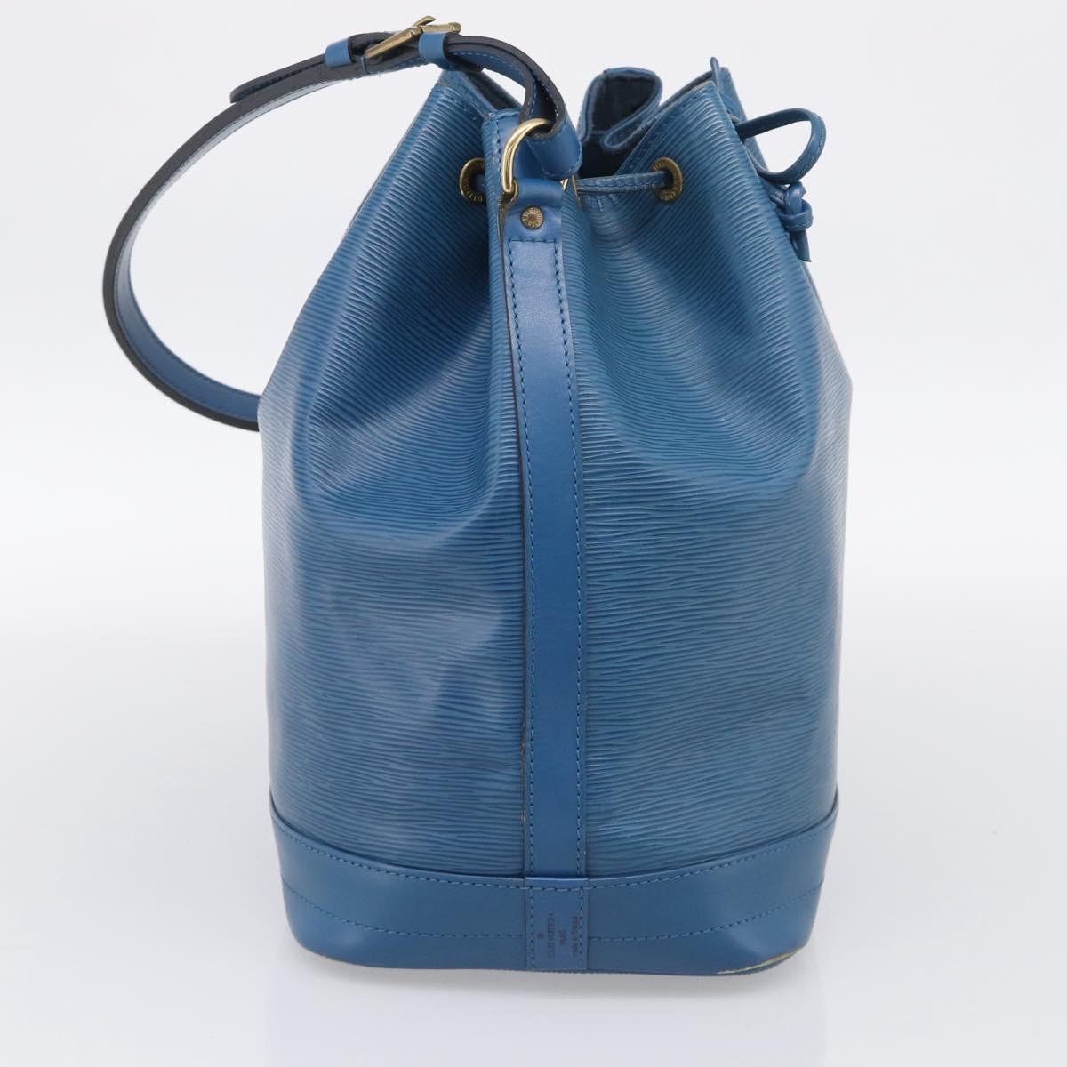 LOUIS VUITTON Epi Noe Shoulder Bag Blue M44005 LV Auth ka7176
