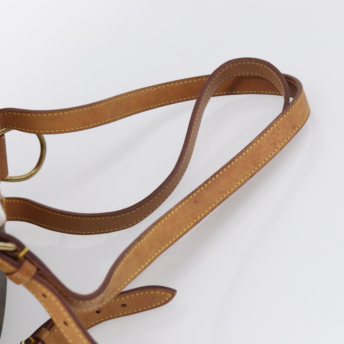 LOUIS VUITTON Monogram Montsouris MM Backpack M51136 LV Auth ka7178