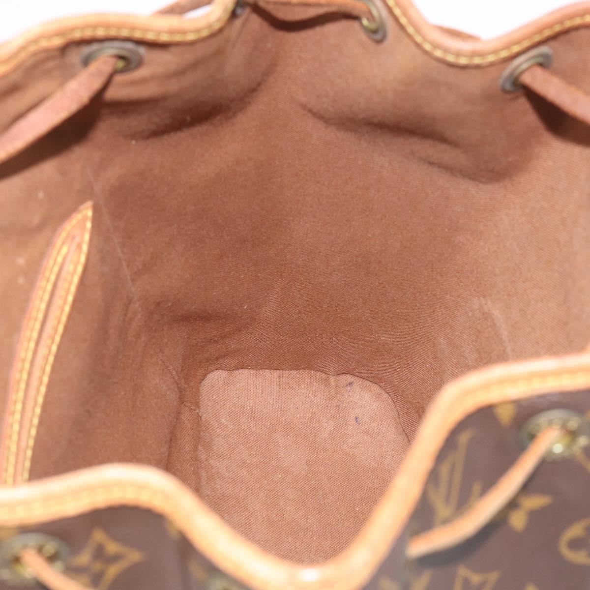 LOUIS VUITTON Monogram Montsouris MM Backpack M51136 LV Auth ka7178