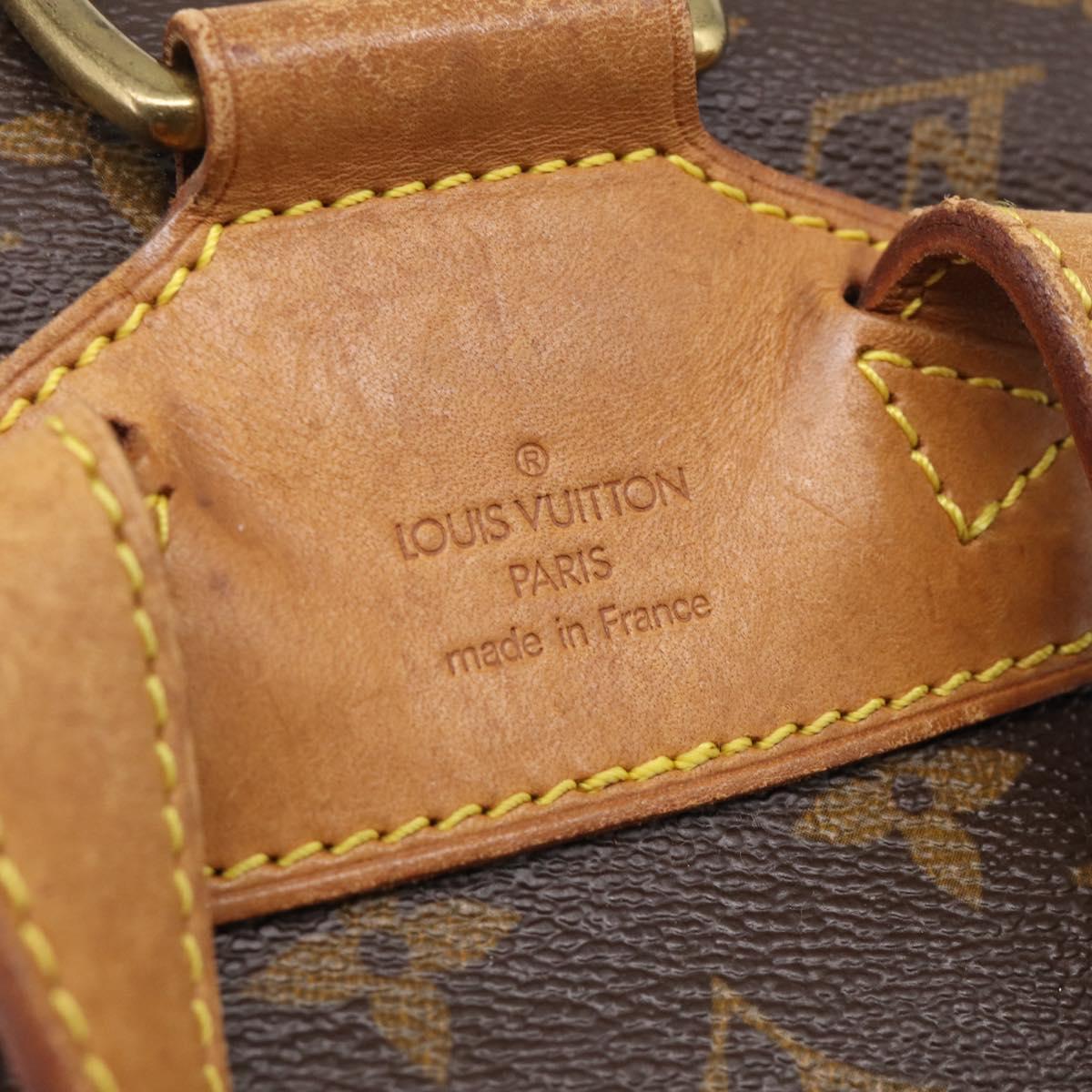 LOUIS VUITTON Monogram Montsouris MM Backpack M51136 LV Auth ka7178