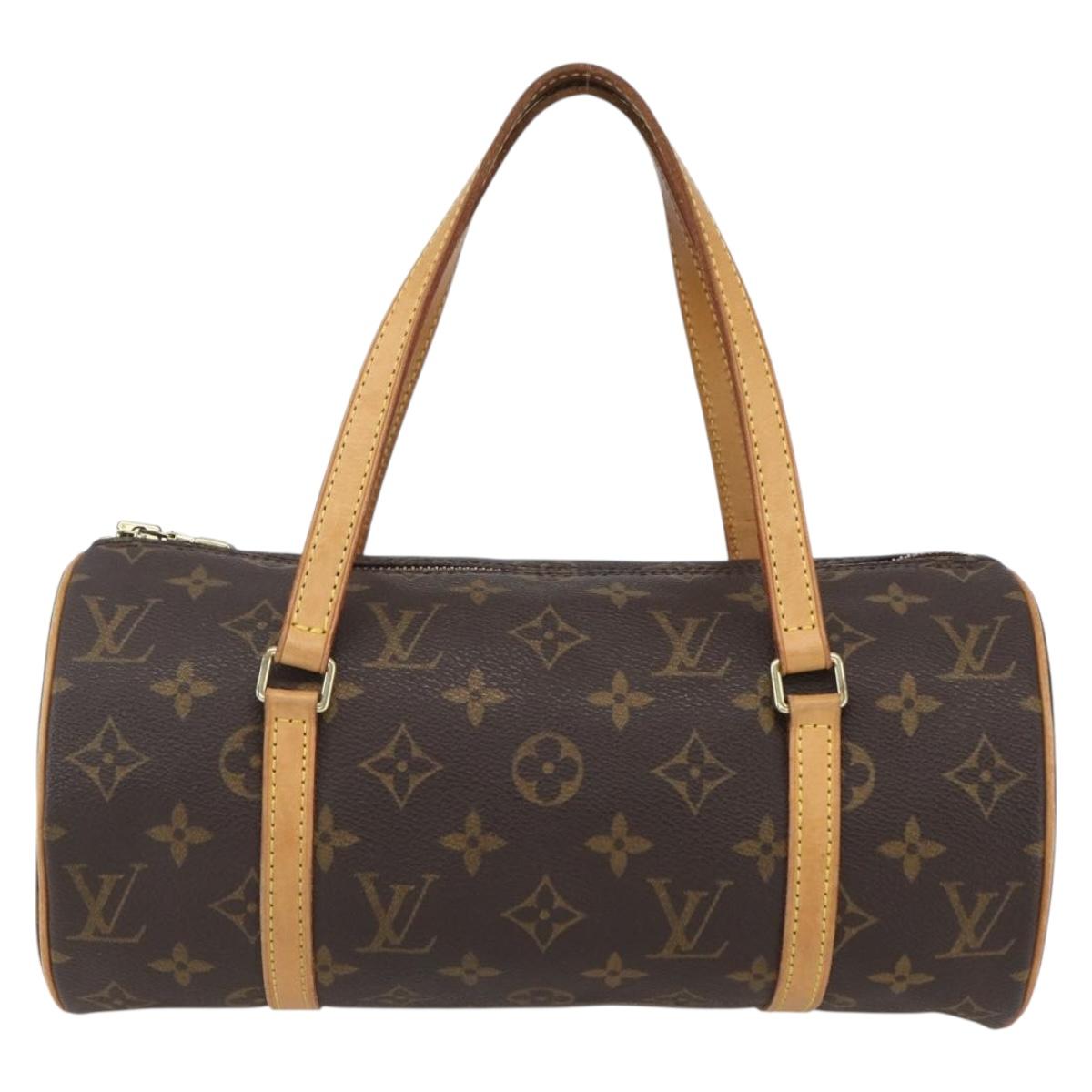 LOUIS VUITTON Monogram Papillon 26 Hand Bag M51386 LV Auth ka717SAV