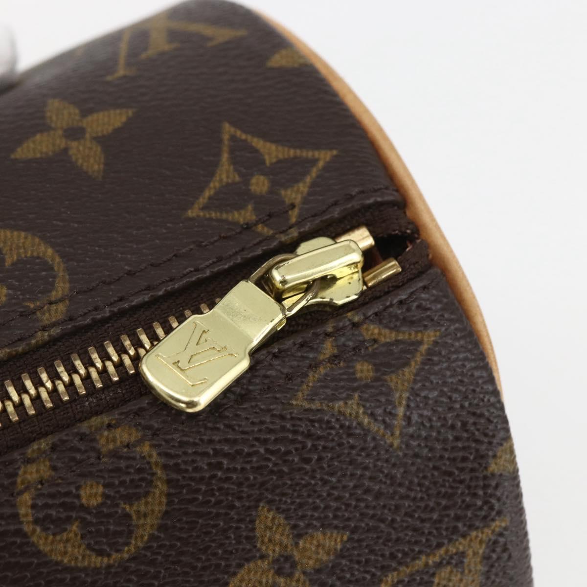 LOUIS VUITTON Monogram Papillon 26 Hand Bag M51386 LV Auth ka718SAV