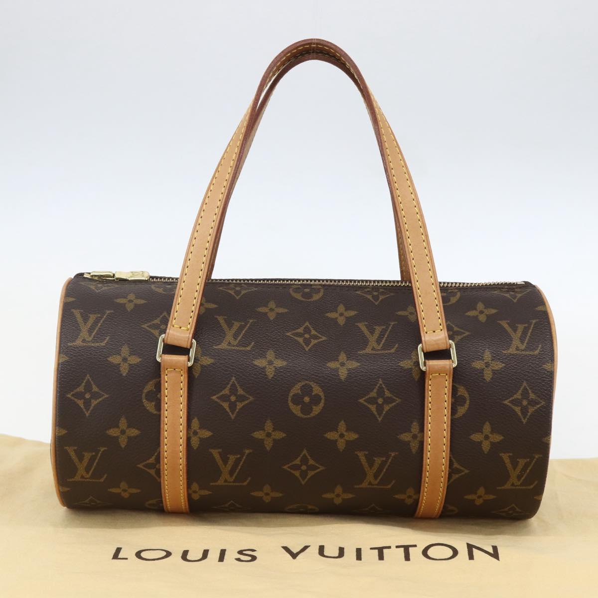 LOUIS VUITTON Monogram Papillon 26 Hand Bag M51386 LV Auth ka718SAV