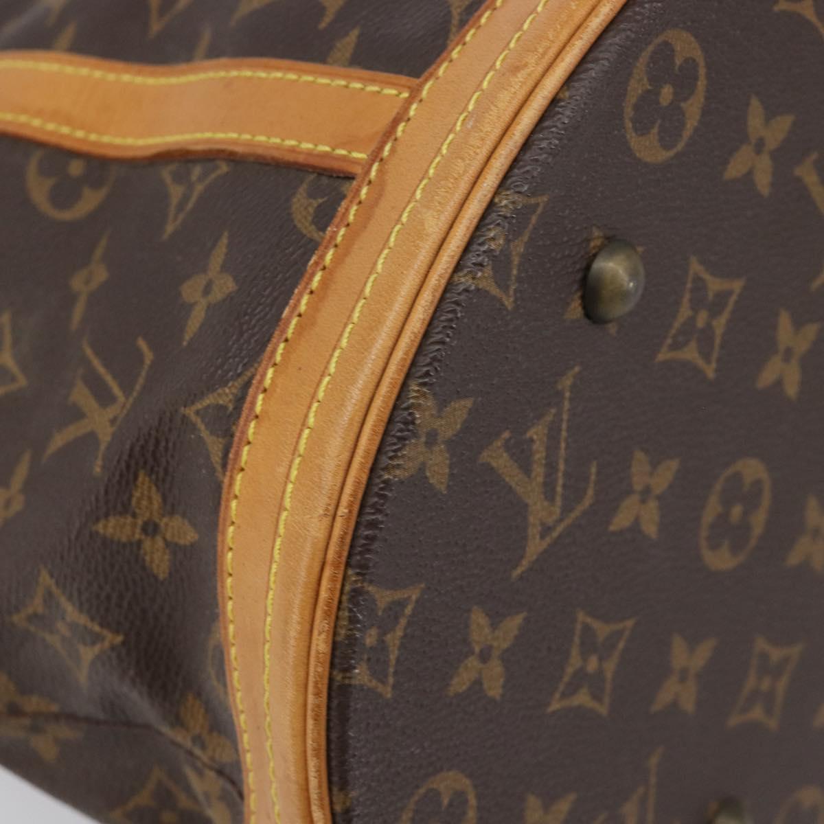 LOUIS VUITTON Monogram Bucket GM Shoulder Bag M42236 LV Auth ka7190