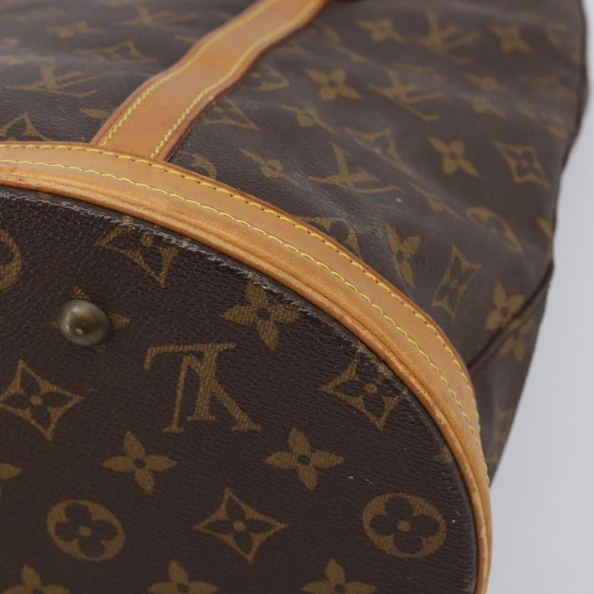 LOUIS VUITTON Monogram Bucket GM Shoulder Bag M42236 LV Auth ka7190
