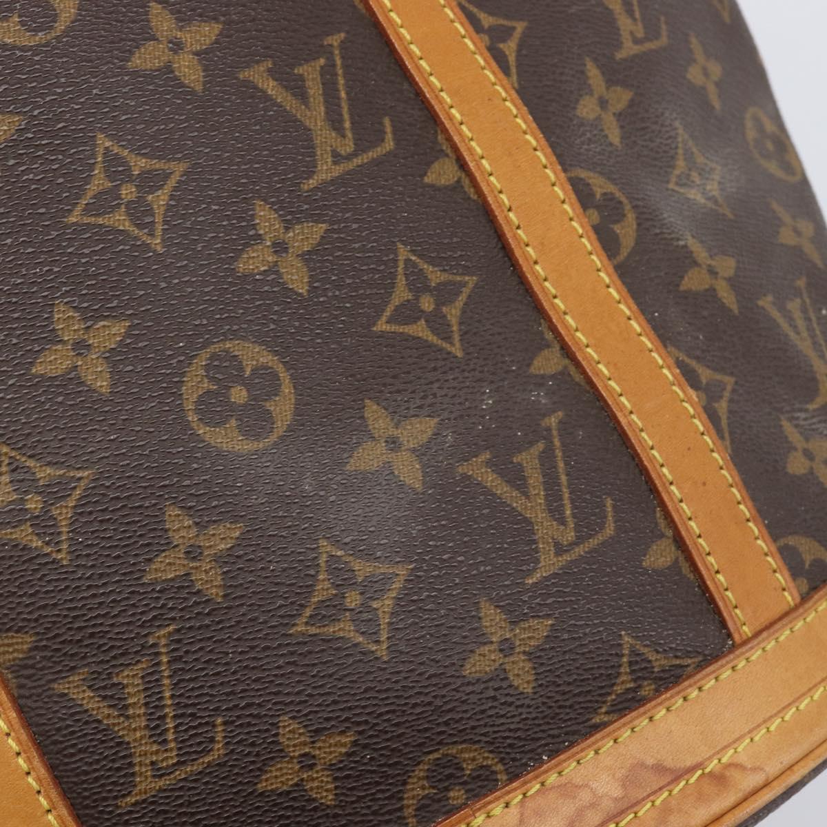 LOUIS VUITTON Monogram Bucket GM Shoulder Bag M42236 LV Auth ka7190