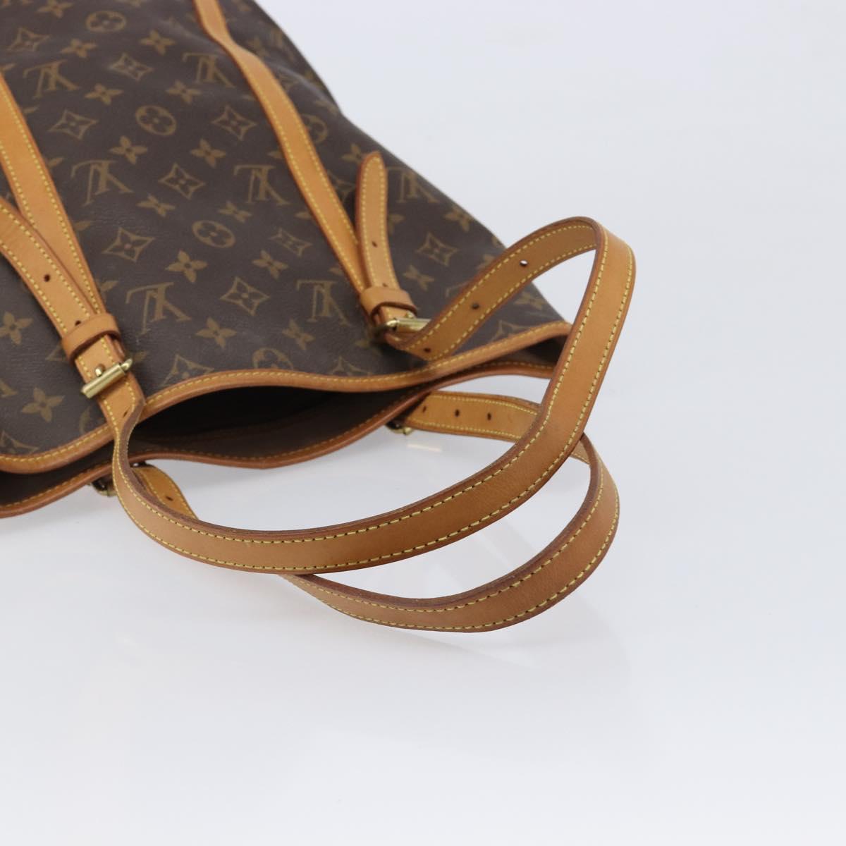 LOUIS VUITTON Monogram Bucket GM Shoulder Bag M42236 LV Auth ka7190