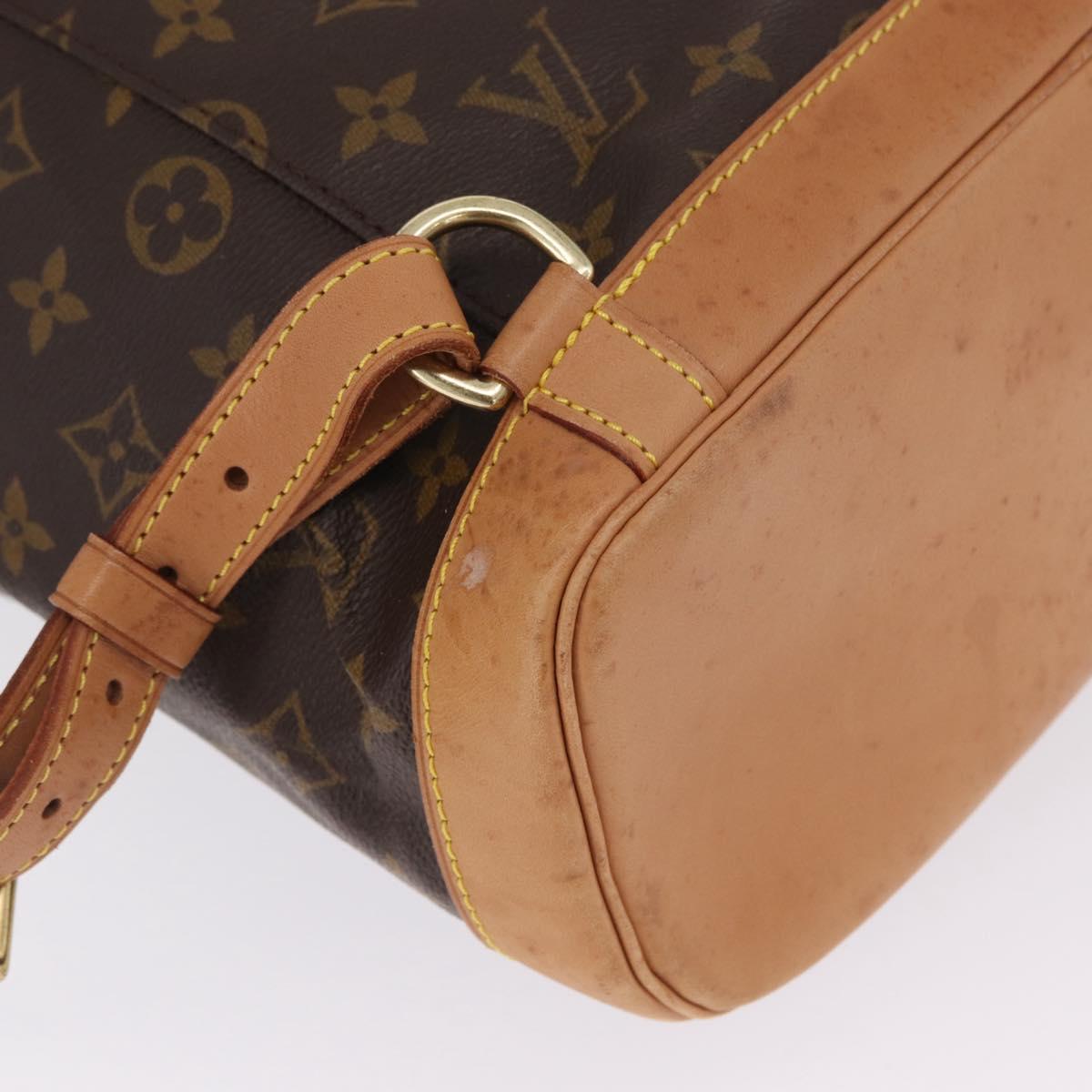 LOUIS VUITTON Monogram Montsouris GM Backpack M51135 LV Auth ka7192