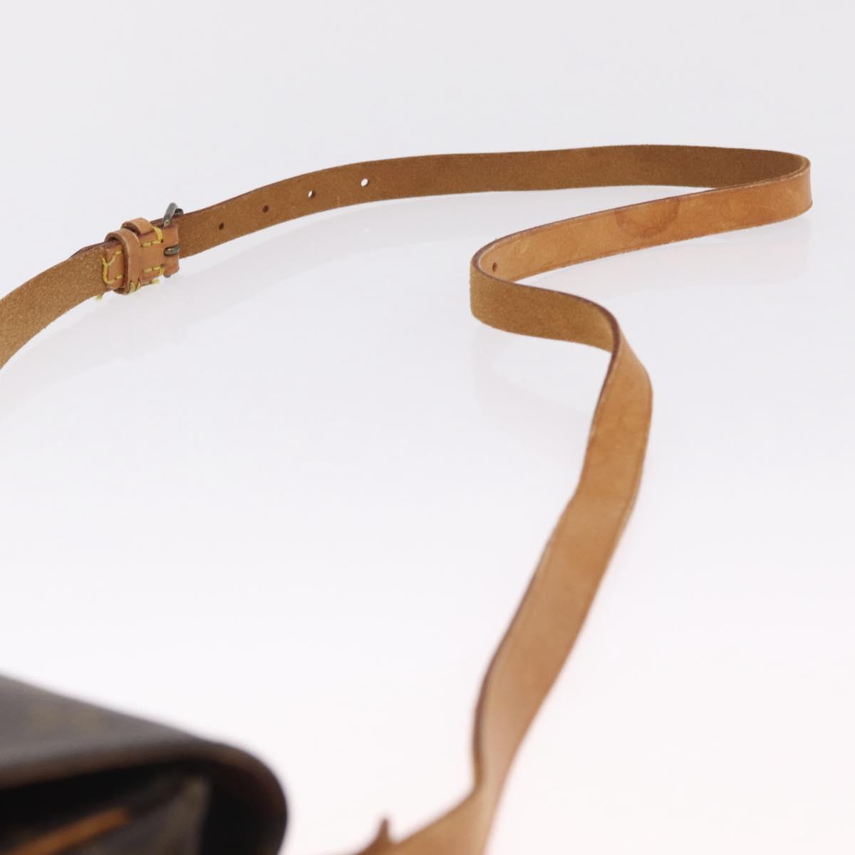 LOUIS VUITTON Monogram Cartouchiere PM Shoulder Bag M51254 LV Auth ka7198