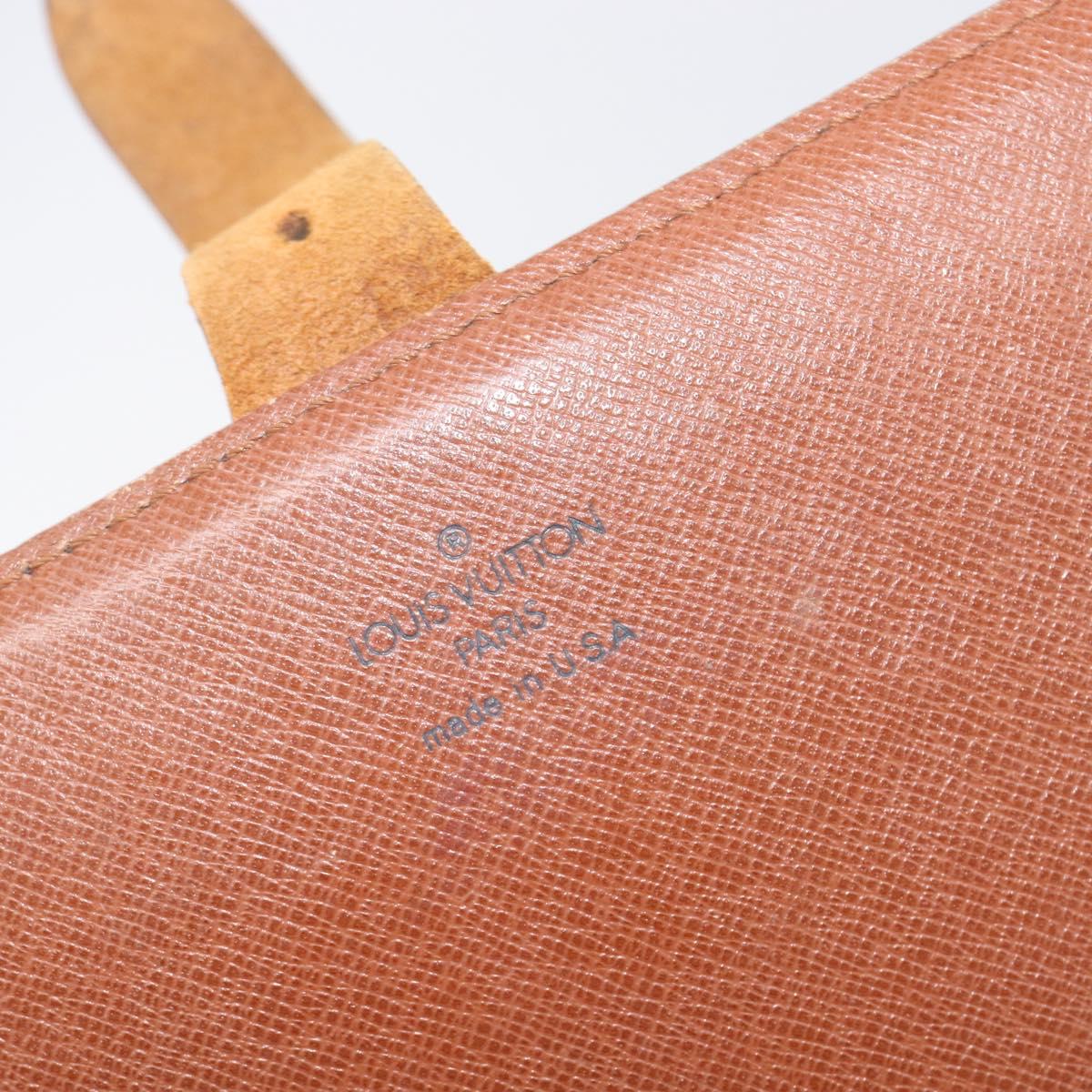 LOUIS VUITTON Monogram Cartouchiere MM Shoulder Bag M51253 LV Auth ka7199