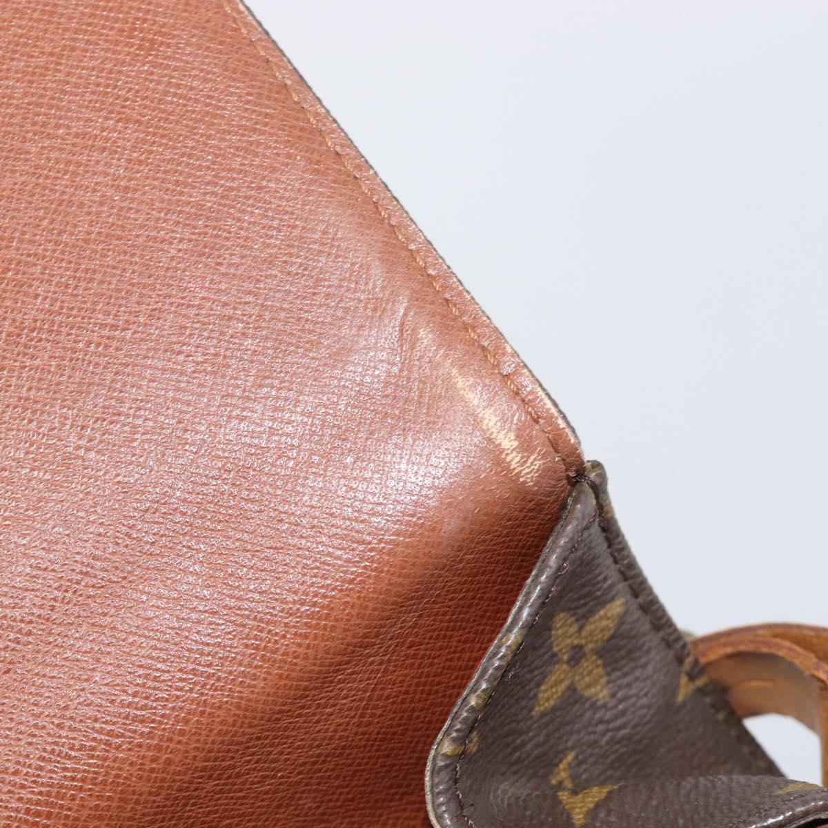 LOUIS VUITTON Monogram Cartouchiere MM Shoulder Bag M51253 LV Auth ka7199