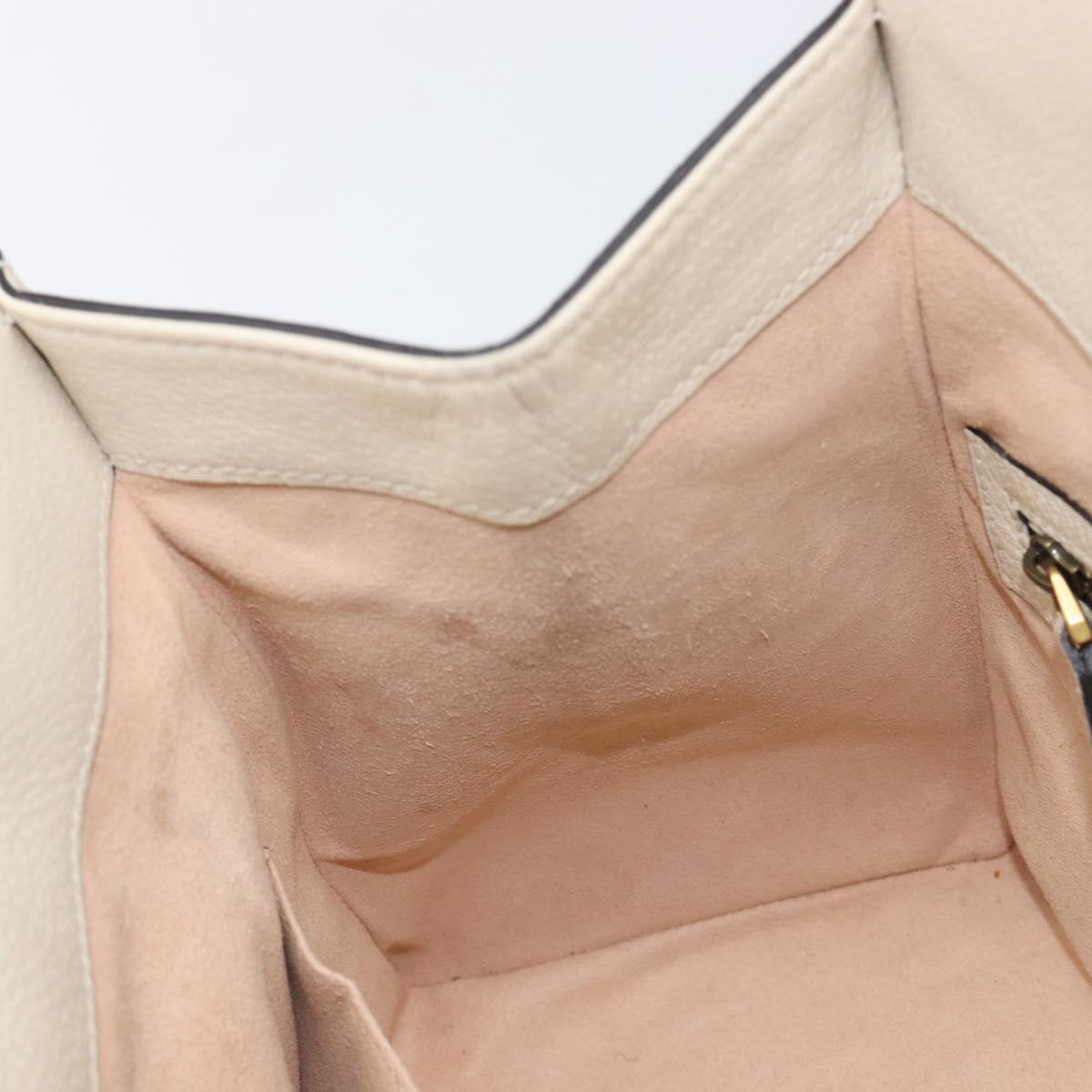 GUCCI Totem Butterfly Medium Sherry Line Bag Leather 2way 505344 Auth ka7207V
