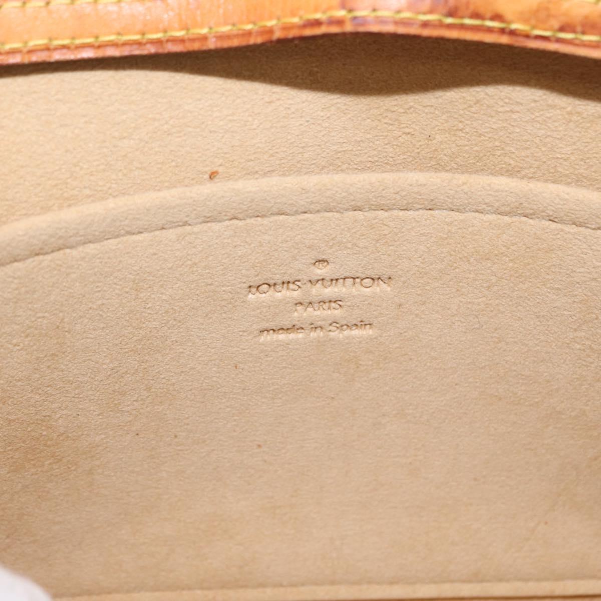 LOUIS VUITTON Monogram Pochette Twin GM Shoulder Bag M51852 LV Auth ka721