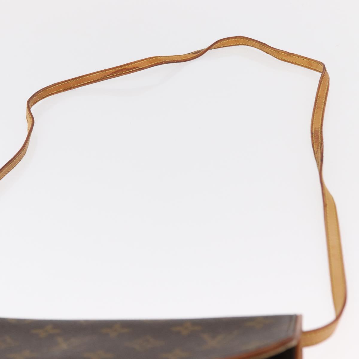 LOUIS VUITTON Monogram Pochette Twin GM Shoulder Bag M51852 LV Auth ka721