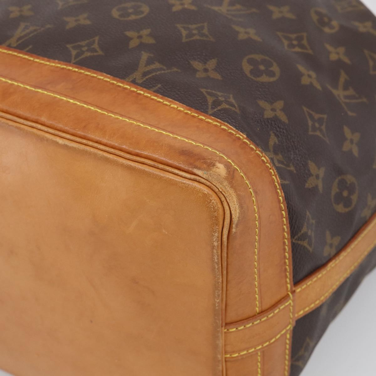 LOUIS VUITTON Monogram Noe Shoulder Bag M42224 LV Auth ka7210