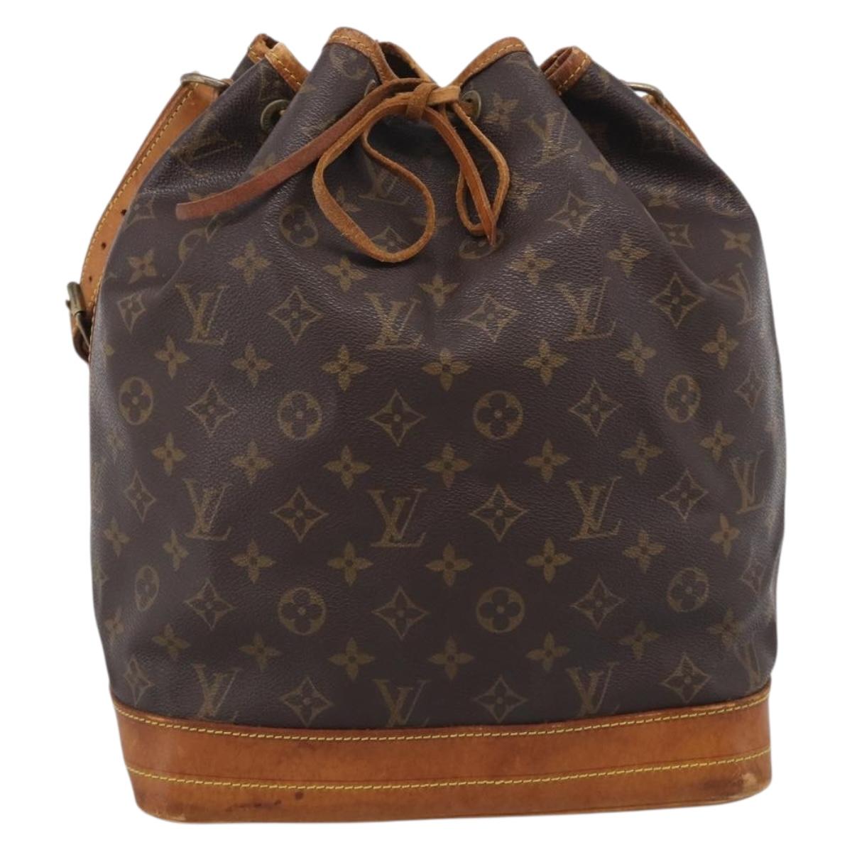 LOUIS VUITTON Monogram Noe Shoulder Bag M42224 LV Auth ka7210