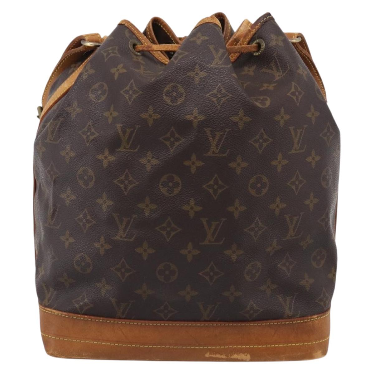 LOUIS VUITTON Monogram Noe Shoulder Bag M42224 LV Auth ka7210
