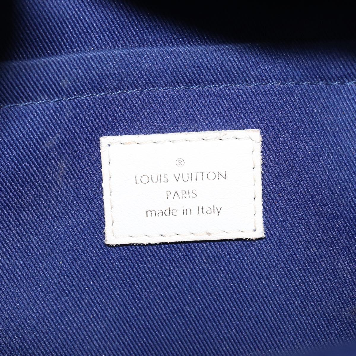 LOUIS VUITTON Jacquard Velvet Palm Spring Mini Backpack M46207 LV Auth ka7219