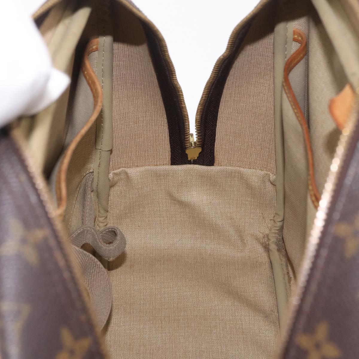 LOUIS VUITTON Monogram Deauville Hand Bag M47270 LV Auth ka7222