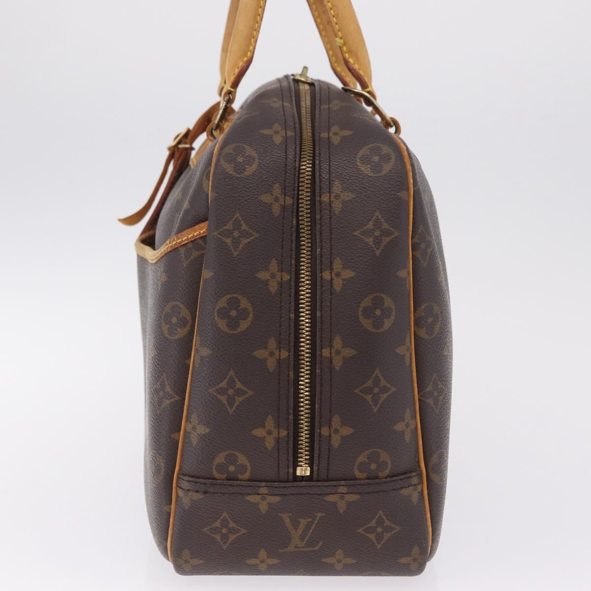 LOUIS VUITTON Monogram Deauville Hand Bag M47270 LV Auth ka7222