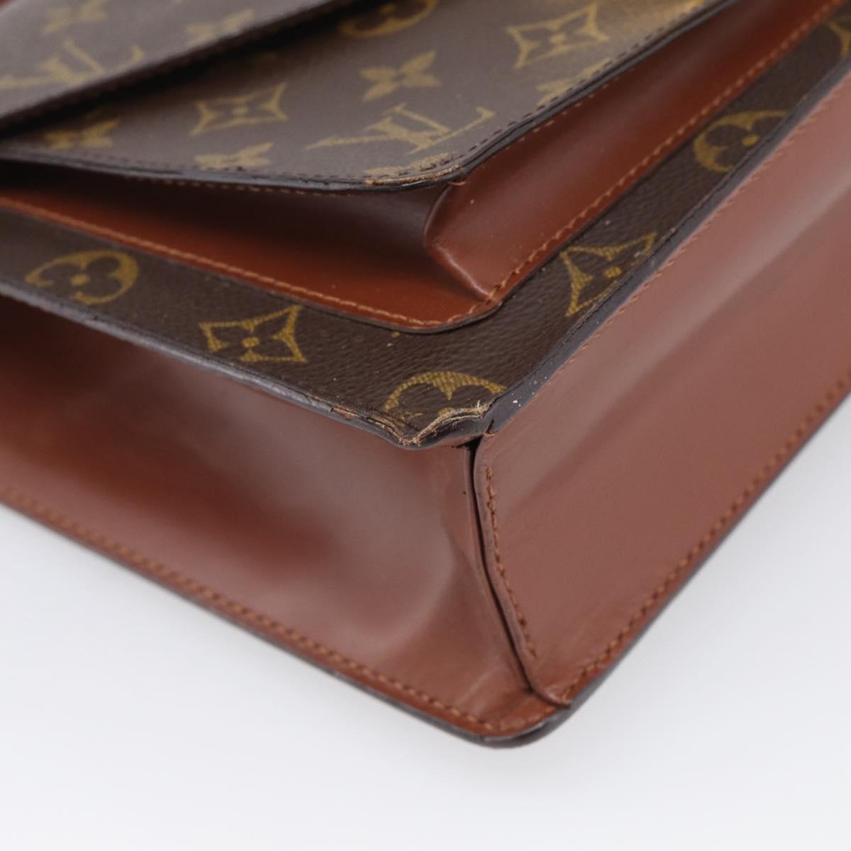 LOUIS VUITTON Monogram Monceau26 Hand Bag M51187 LV Auth ka7225