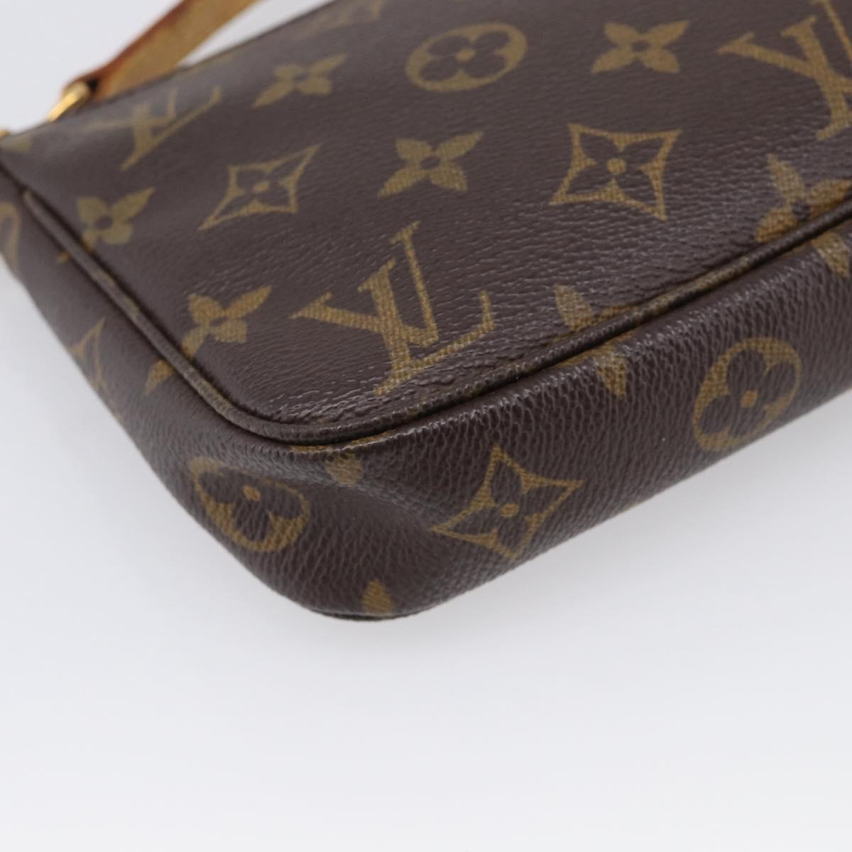 LOUIS VUITTON Monogram Pochette Accessoires Pouch M51980 LV Auth ka7226