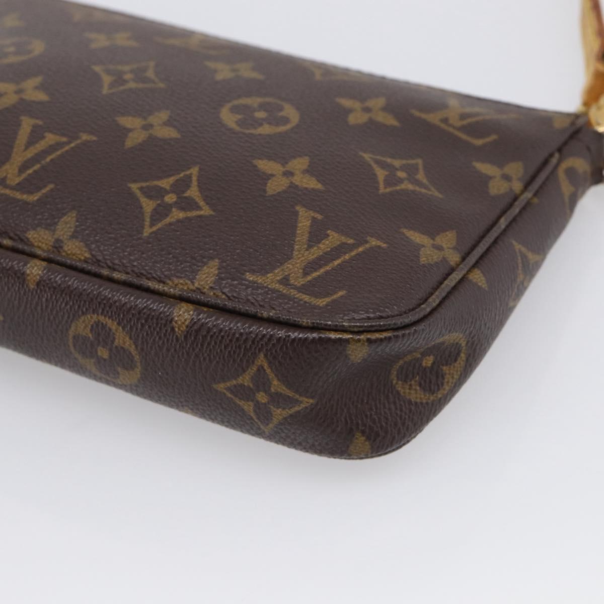 LOUIS VUITTON Monogram Pochette Accessoires Pouch M51980 LV Auth ka7226