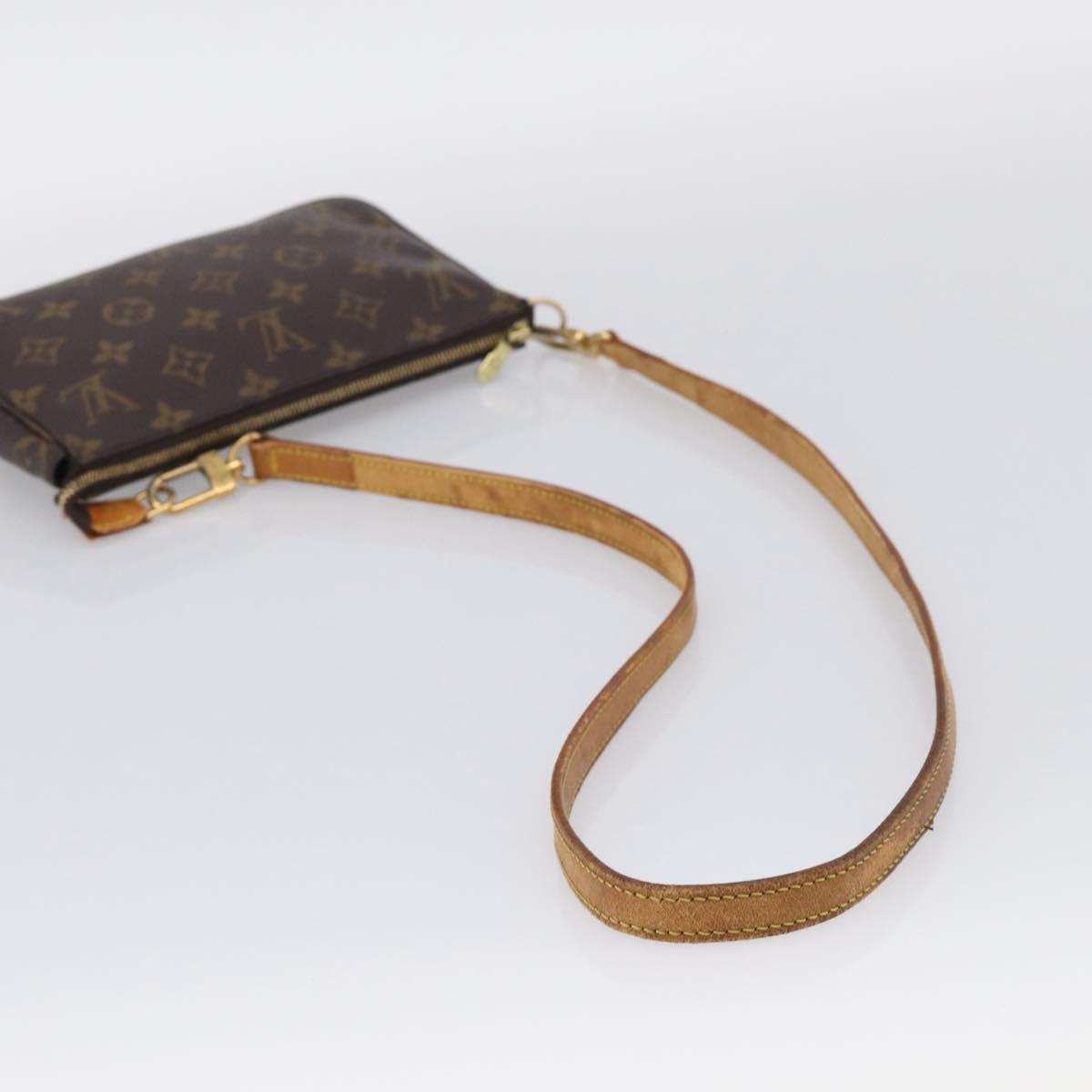 LOUIS VUITTON Monogram Pochette Accessoires Pouch M51980 LV Auth ka7226